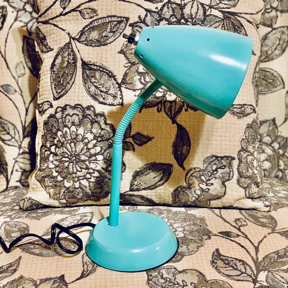 Turquoise Desk Lamp